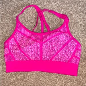 Champion pink girls sports bra